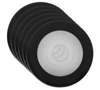 MUCKLILY 6 pezzi Rulli di Pressione in Resistente per Videoregistratore Vhs e Lettore Cassette Pinch Roller Compatti e Duraturi per Riparazione e Uso Audio Video