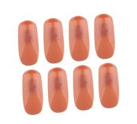 MUCKLILY Adesivi per Esercizi Sulle Unghie Finte 200 Pezzi, Punte per Nail Art Resistenti e Rapida Asciugatura, Kit per Principianti e Professionisti della Cura Unghie