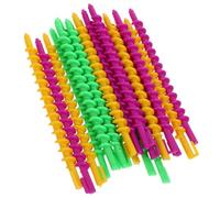 MUCKLILY Bigodini a Spirale per Chioma Ricci Piccoli, Set da 40 Pezzi in Abs per Permanente Chioma Donna, Bacchette per Bigodini Versatili per Styling Salone e Uso Personale
