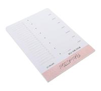 MUCKLILY Blocco Note la Casa Multifunzione, Agenda Giornaliera Lista delle Cose, Quaderno Compatto per Pianificatore e Appunti Portatile