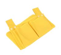 MUCKLILY Borsa Da Appendere Per Lettino in Tela Organizer Laterale Per Culla Accessorio Per Riporre Pannolini e Giocattoli Contenitore Multifunzionale Per Ragazza