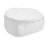 MUCKLILY Cappello da Cuoco in Cotone Bianco con Rete, Regolabile per Cucina | Stile Moderno Giapponese e Coreano, Facile da Pulire, per Ristorante e Banco Pasticceria