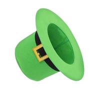 MUCKLILY Cappello per il di San Patrizio Vestire novità vestito pieghevole festival cappelli verdi irlandesi cappello di San Patrizio cappelli festivi irlandesi Panno in feltro Verde