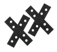 MUCKLILY Cerniera Nascosta in Acciaio Inox 360° Rotante per Porte e Mobili Cerniera a Perno Invisibile Stabile e Silenziosa Set da 2 Pezzi per Interni e Armadi Compatti