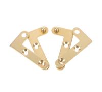 MUCKLILY Cerniere a Perno in Rame 180 Gradi Cerniere Invisibili a Scomparsa per Porte in Legno e Alluminio Set da 2 Vite per Porte a Battente Armadio e Mobili Rotazione e Smontabile