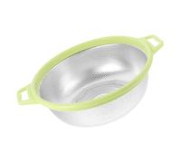 MUCKLILY Cestino Scolapiatti Acciaio Setaccio Maglia per Frutta e Scolabicchieri Resistente Antiruggine per Cucina e Colore Casuale Colore Casuale