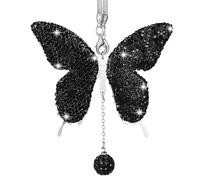 MUCKLILY Ciondolo Per Specchietto Retrovisore Auto Ciondolo A Forma Di Farfalla Ciondolo Per Auto Ciondolo A Forma Di Farfalla Per Specchietto Retrovisore Decorazione Per Specchietto