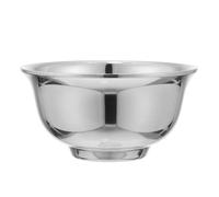 MUCKLILY Ciotola da Barba in Acciaio Inossidabile per Vellutata Tazza per Crema da Barba Uomo Design Tradizionale per Rasatura Classica Capacità Adatta Sapone o Crema