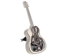 MUCKLILY Clip per Bocchetta D'aria Auto Forma di Chitarra Diffusore Ricaricabile per Aromaterapia Deodorante per Auto con Clip per Prese D'aria Design Decorativo