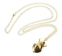 MUCKLILY Collana Orologio Da Tasca Forma Di Stella Collana Ciondolo in Metallo Per Donna Per Feste e Occasioni Speciali