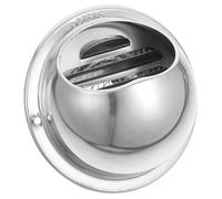 MUCKLILY comignolo comignoli coperchi di ventilazione esterni dell'asciugatrice tappo di sfiato del tetto accessori per canne fumarie copertura del acciaio inossidabile 304 Argento