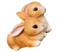 MUCKLILY Coniglio Vaso Di Fiori Decorazione Coppia Giocattoli Pianta Arredamento Ornamento Animali Vasi Per Piante Casa Porta Piante Vasi Per Succulente Fioriera Unico Contenitore Per