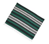MUCKLILY Coperta Multifunzione Mexicana Verde Per Divano Letto e Yoga Morbido e Resistente e Design Accattivante Per Casa e Auto Perfetta Per Ogni e Collezione