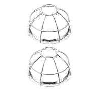 MUCKLILY Copertura Protettiva in Rete di Acciaio per Testina Sprinkler Antincendio 2 Pezzi Gabbia di Sicurezza Resistente al Calore Montaggio a Filo Protezione Antimanomissione per