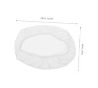 MUCKLILY Copertura Serbatoio WC Elasticizzata in Protettore Antipolvere Lavabile per Bagno Copri Adatto Modelli Design e Facile da Installare