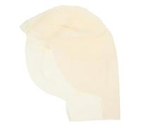 MUCKLILY copricapo calvo in lattice Mesh Cald Cap lattice di tappo calvo di Halloween fornitura di cosplay tappo calvo uomini con berretto calvo Donne emulsione Beige