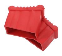 MUCKLILY Copripiedi Antiscivolo in Gomma per Piedini Scale Telescopiche 2 Pezzi Accessori per Scala Pieghevole in Alluminio Piedini per Scale Stabili e Facili da Installare per Uso