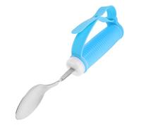 MUCKLILY Cucchiaio Anti-vibrazione per Anziani con Manico Ponderato, Utensile Adattabile Ergonomico per Adulti con Presa Sicura, Ausilio Riabilitazione per Autoalimentazione Quotidiana