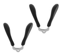 MUCKLILY Cuscinetti Morbidi per in Silicone Ponte a Sella Integrato Antiscivolo e Resistenti 2 Pezzi per Comfort e Fissaggio Stabile