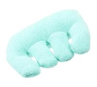 MUCKLILY Cuscinetti per la Presa delle Dita in Spugna e Cotone Cuscino di Separazione Ergonomico e Traspirante per Riabilitazione Mani Supporto Morbido per Anziani e Pazienti Post-Ictus