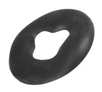 MUCKLILY Cuscino Massaggiante Cervicale in Silicone Nero Morbidezza Simile al Grasso Umano, Facile da Pulire, per Viaggi e Lettini da Massaggio