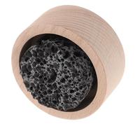 MUCKLILY Diffusore di Aromaterapia in Pietra Lavica Base in Legno di Faggio, Diffusore Passivo di Oli Essenziali per Camera da Letto e Yoga, Pietra Profumata Naturale per Sauna e Relax