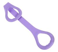 MUCKLILY Fascia Elastica Yoga Donna in Tpe Design Stabile e Forma una Parola per Stretching e Allenamento a Casa