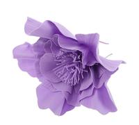MUCKLILY Fascinator Floreale da Donna Grande Fiore Artificiale Fascia per Chioma da Festa Leggera e Decorativa Copricapo Elegante per Tea Party Matrimonio e Carnevale Accessorio Moda