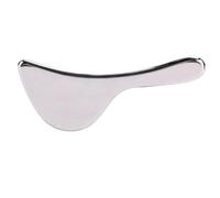 MUCKLILY Gua Sha Facial Tools e Face Scraper Tool in Acciaio Inox 1 Pezzo Spessa e Liscia per Massaggio Viso Collo Spalle e Gambe Cura della Pelle a Casa