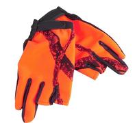 MUCKLILY Guanti da Pesca 3 Dita Scoperte Impermeabili Antiscivolo in Poliestere e Spandex per Ciclismo e Guida Outdoor
