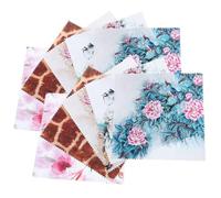 MUCKLILY in Microfibra per Pulizia Occhiali e Schermi Elettronici Set da 10 145X145 CM Riutilizzabili Motivo Stampato per e Dispositivi Mobili