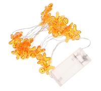 MUCKLILY Lampada LED Forma Gingerbread per Natale Stringa Luminosa da per Decorazione Natalizia con Luci Calde Facile da Installare e Energetico