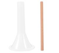 MUCKLILY Macchina per Salsicce Portatile Manuale con Imbuto in Plastica e Bastoncini per Insaccare Carne Insaccatrice da Cucina per Uso Domestico Ristoranti e Hotel Riutilizzabile