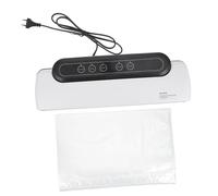 MUCKLILY Macchinetta Sottovuoto Alimentare Automatica con Pompa Potente e Camera d Aria Sigillatrice e Negozi Materiale Abs Base Smontabile Facile da Pulire Riduce Ossidazione e Conserva