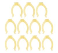 MUCKLILY Morsetti per Zoccolo da Cucina in Plastica 20 Pezzi Clip per Piedini Mobili Battiscopa Accessori per Armadi Casa Negozio e Hotel