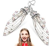 MUCKLILY Orecchini Pendenti di Farfalla Vintage Leggeri da Donna Design Classico per Matrimoni e Feste Romantici