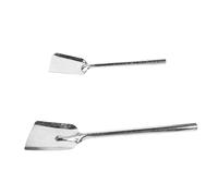 MUCKLILY Paletta per e Carbone 2 Pezzi Metallo Utensile per e Giardino Resistente e Facile da Usare