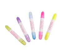 MUCKLILY Penna per rimozione smalto 5 pezzi multicolore senza liquido, matita correttiva unghie compatta per nail art professionale e uso domestico, strumento pratico per manicure precisa