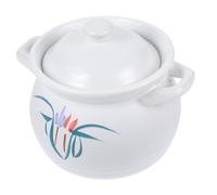 MUCKLILY Pentola per Zuppa in per Persone Pentola Stufato Resistente Temperature con Conduzione Termica e Preservazione Calore per Cucina Domestica