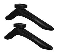 MUCKLILY Piede Tv Supporto Tv Regolabile Base Stabile Per Da Supporto Monitor Installazione Semplice Per Soggiorno e Camera Da