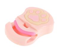 MUCKLILY Piegaciglia Manuale a Zampa di Gatto in Plastica, Portatile Mini Piegaciglia da Viaggio Cuscinetti di Ricambio, Dispositivo per Arricciare le Ciglia e Sopracciglia per Ragazze,