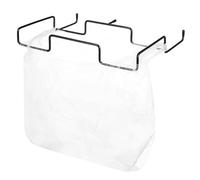 MUCKLILY portarifiuti all'aperto Cestino per rifiuti Portatile portasacco della Spazzatura da Cucina rastrelli da Cucina scaffale a portapacica da Cucina rastrello da Cucina Metallo Nero