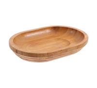 MUCKLILY Portasapone Bamboo con Drenaggio Unico per Bagno Vassoio Design per Lavabo Accessorio per Organizzazione Makeup