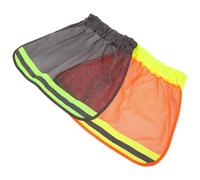 MUCKLILY Protezione per Collo per Casco da Cantiere in Rete Traspirante con Visiera Parasole Riflettente ad Alta Visibilità Copertura Parasole Leggera per Lavoratori Edili e Giardinaggio