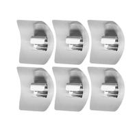 MUCKLILY Protezione per Dita in Acciaio Inox 6 Pezzi, Protettore per Dita da Cucina Piccolo, Maniche Salvadita per Affettare e Tagliare, Utensili Cucina per Preparazione Sicura Domestica