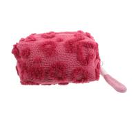 MUCKLILY Purna Borsa Da Toilette Organizzatore Di Rossetto Borsa Da Viaggio Per Il Trucco Organizzatore Di Trucchi Borse Per Il Trucco Per Le Donne Inventa Borse Per Le Donne Roseo Peluche