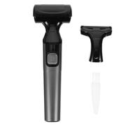 MUCKLILY Rasoio Elettrico Donna Multiuso 2 in 1 Indolore per Corpo e Viso Depilatore Portatile Testine Intercambiabili per Ascelle Gambe e Viaggio
