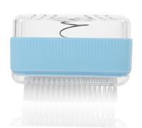 MUCKLILY Scatola di Sapone Schiumogeno con Rullo in Spugna e Base Molla Porta Sapone per Viaggi con Funzione di Scolatura Strumento Multifunzionale per Creare Densa e Pulire Vestiti