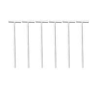 MUCKLILY Set 6 Barre Diffusione Cellulare in Vetro Sterile Resistente Alte Temperature per Microbiologia Laboratorio Colture Agar Piastre Petri Ergonomiche Riutilizzabili