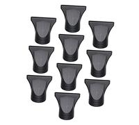 MUCKLILY Set Da 10 Pezzi Ugelli Per Asciugacapelli in Pp e Policarbonato Resistenti Al Calore, Accessori Ricambi Per Phon Design Liscio e Superficie Lucidata, Adatti Per Uso Domestico e Professionale